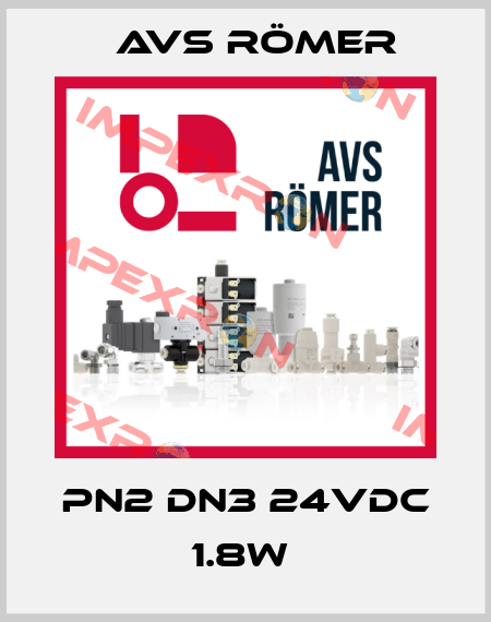 PN2 DN3 24VDC 1.8W  Avs Römer