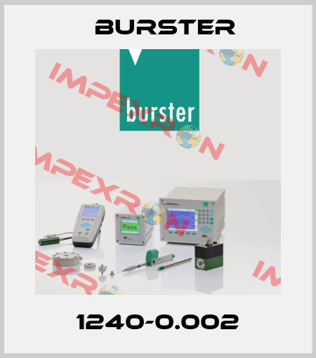1240-0.002 Burster