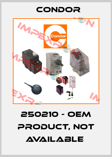 250210 - OEM product, not available  Condor