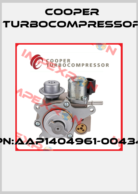 PN:AAP1404961-00434  Cooper Turbocompressor