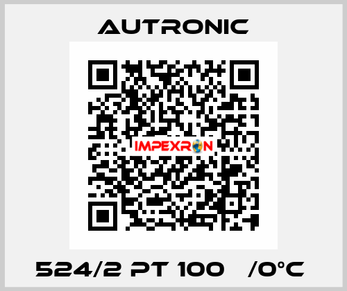 524/2 Pt 100 Ω/0°C  Autronic