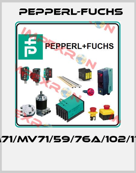 M71/MV71/59/76a/102/115  Pepperl-Fuchs
