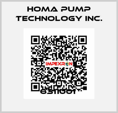 6311001  Homa Pump Technology Inc.