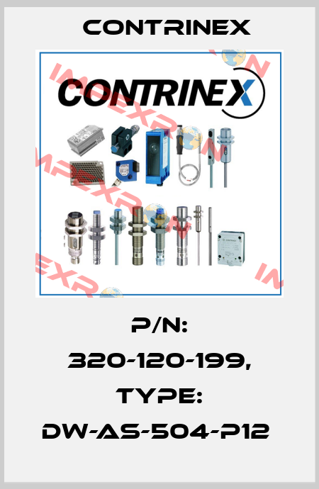 P/N: 320-120-199, Type: DW-AS-504-P12  Contrinex