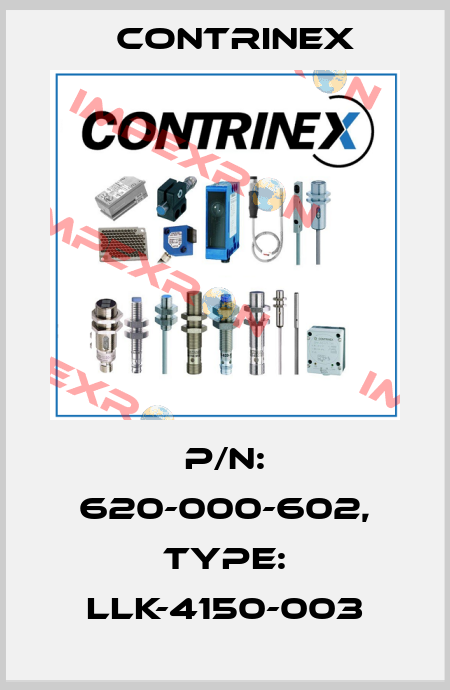 p/n: 620-000-602, Type: LLK-4150-003 Contrinex