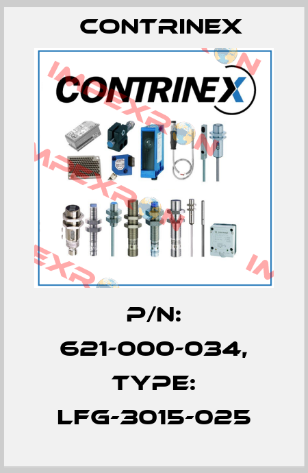 p/n: 621-000-034, Type: LFG-3015-025 Contrinex