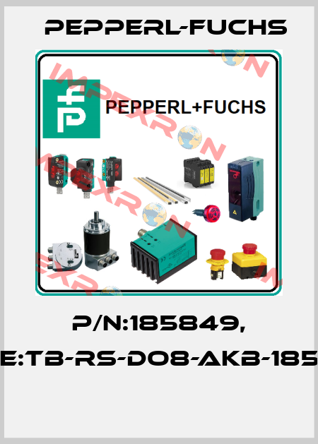 P/N:185849, Type:TB-RS-DO8-AKB-185849  Pepperl-Fuchs