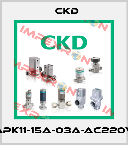 APK11-15A-03A-AC220V Ckd