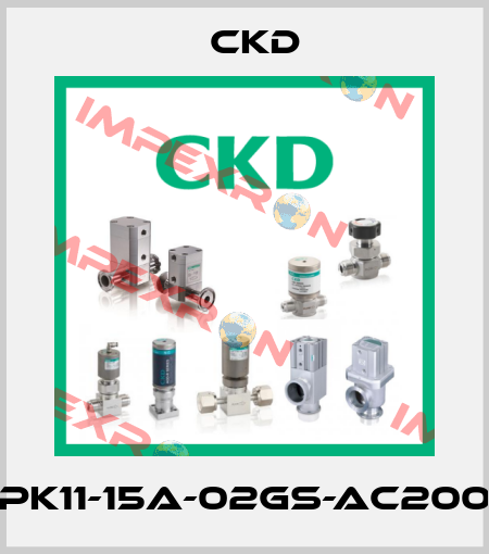APK11-15A-02GS-AC200V Ckd
