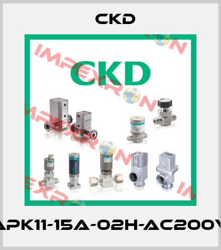 APK11-15A-02H-AC200V Ckd