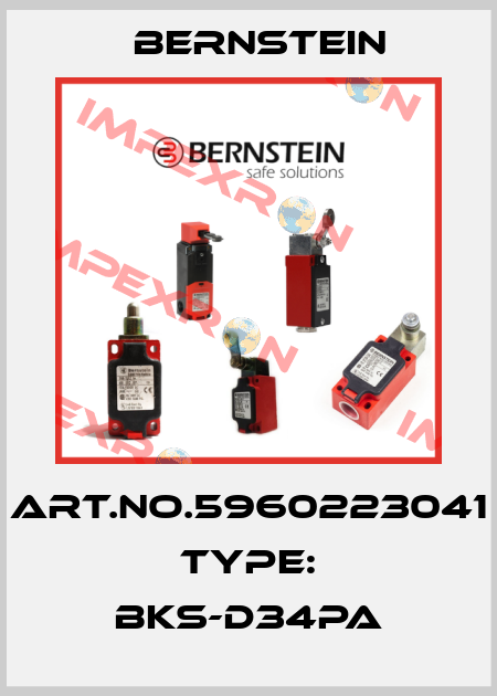 Art.No.5960223041 Type: BKS-D34PA Bernstein