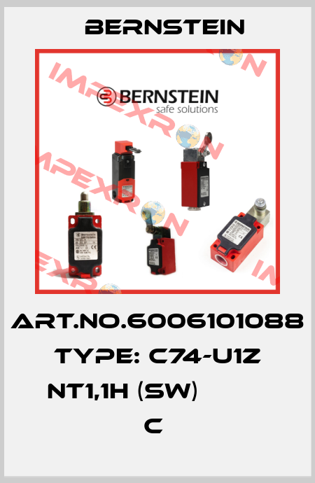 Art.No.6006101088 Type: C74-U1Z NT1,1H (SW)          C  Bernstein
