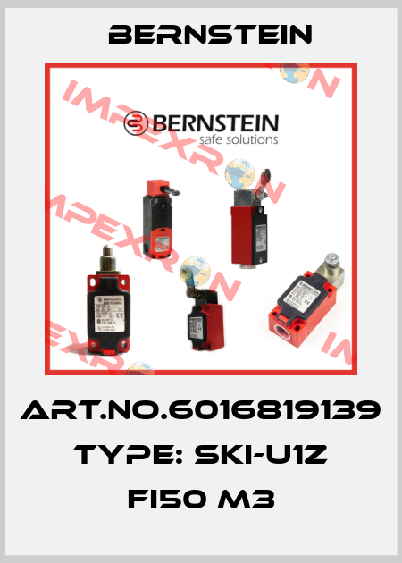 Art.No.6016819139 Type: SKI-U1Z FI50 M3 Bernstein