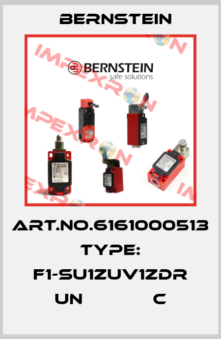 Art.No.6161000513 Type: F1-SU1ZUV1ZDR UN             C Bernstein