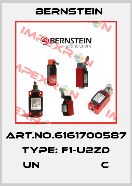 Art.No.6161700587 Type: F1-U2ZD UN                   C Bernstein