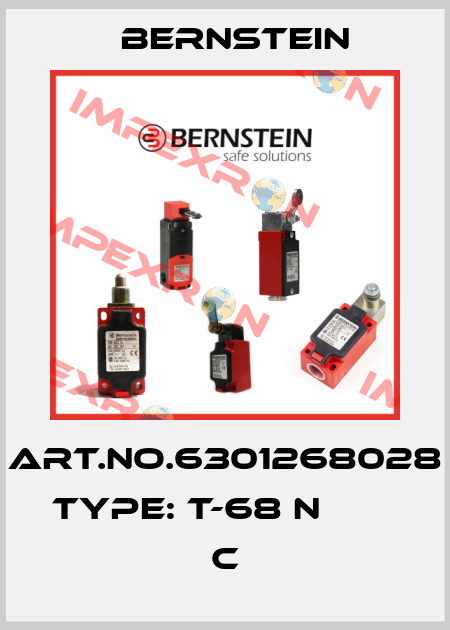 Art.No.6301268028 Type: T-68 N                       C Bernstein