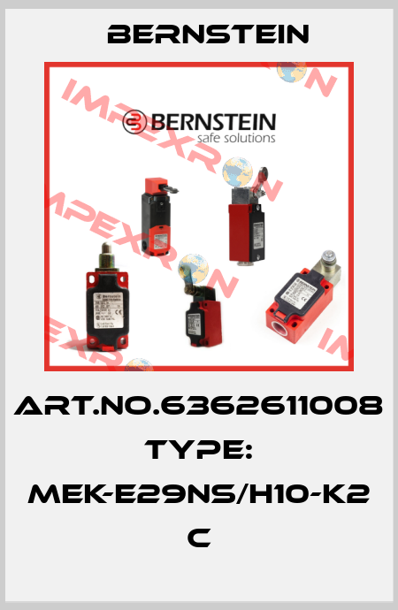 Art.No.6362611008 Type: MEK-E29NS/H10-K2             C Bernstein