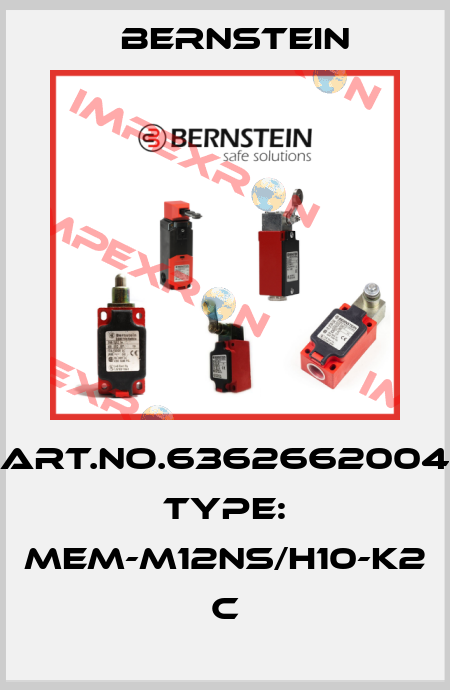 Art.No.6362662004 Type: MEM-M12NS/H10-K2             C Bernstein
