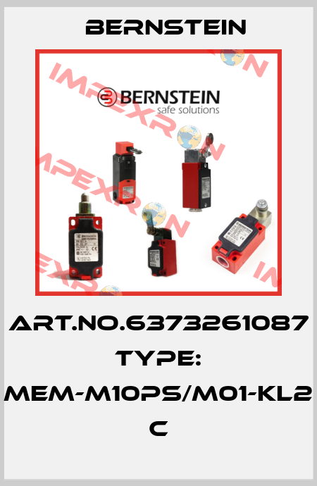 Art.No.6373261087 Type: MEM-M10PS/M01-KL2            C Bernstein