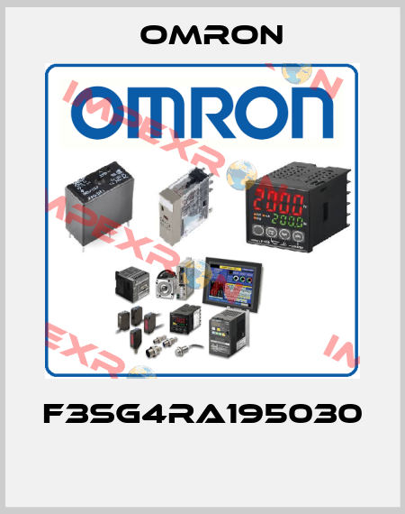 F3SG4RA195030  Omron