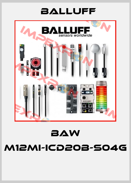 BAW M12MI-ICD20B-S04G  Balluff