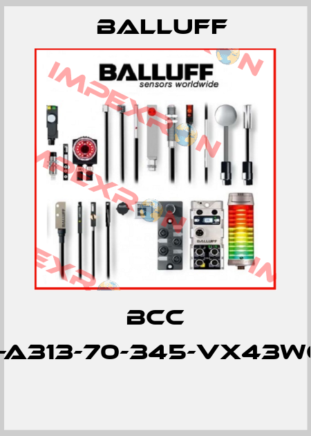 BCC A313-A313-70-345-VX43W6-100  Balluff