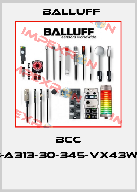 BCC A323-A313-30-345-VX43W6-100  Balluff