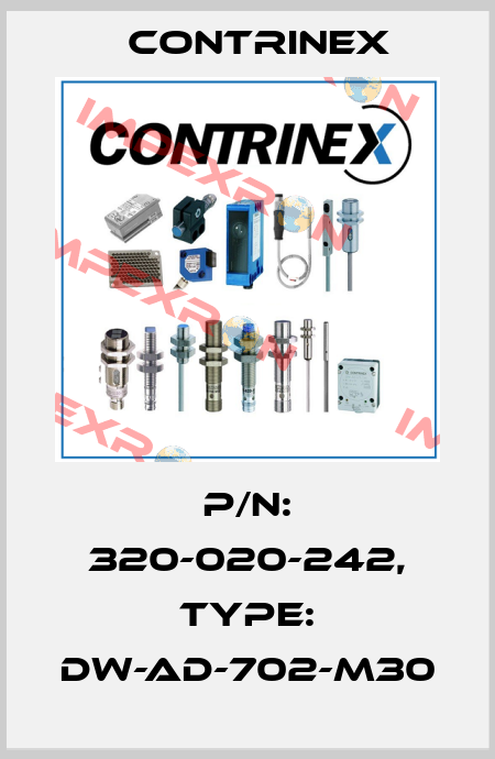 p/n: 320-020-242, Type: DW-AD-702-M30 Contrinex