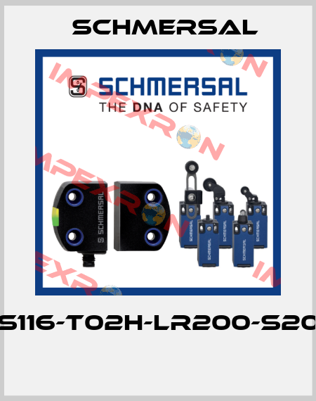 PS116-T02H-LR200-S200  Schmersal