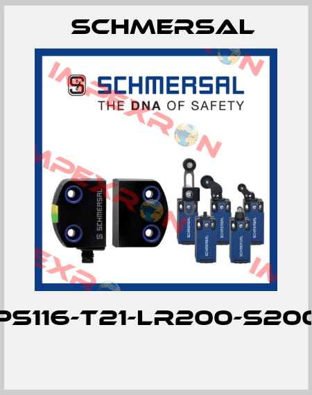 PS116-T21-LR200-S200  Schmersal