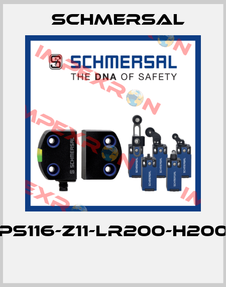 PS116-Z11-LR200-H200  Schmersal