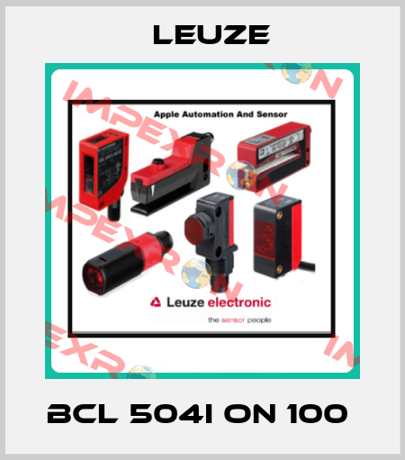BCL 504i ON 100  Leuze