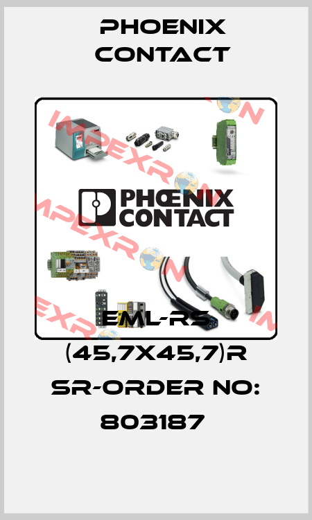 EML-RS (45,7X45,7)R SR-ORDER NO: 803187  Phoenix Contact