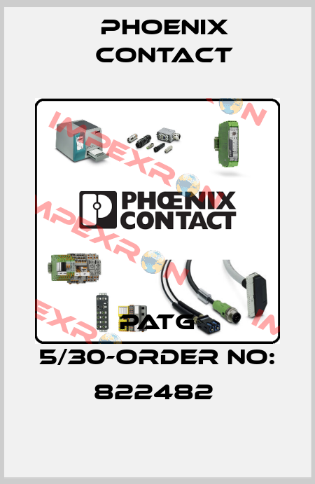 PATG 5/30-ORDER NO: 822482  Phoenix Contact