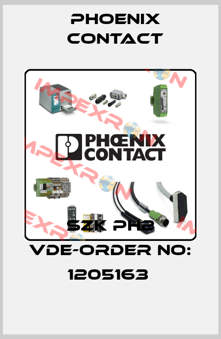 SZK PH2 VDE-ORDER NO: 1205163  Phoenix Contact