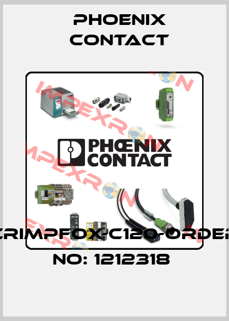 CRIMPFOX-C120-ORDER NO: 1212318  Phoenix Contact