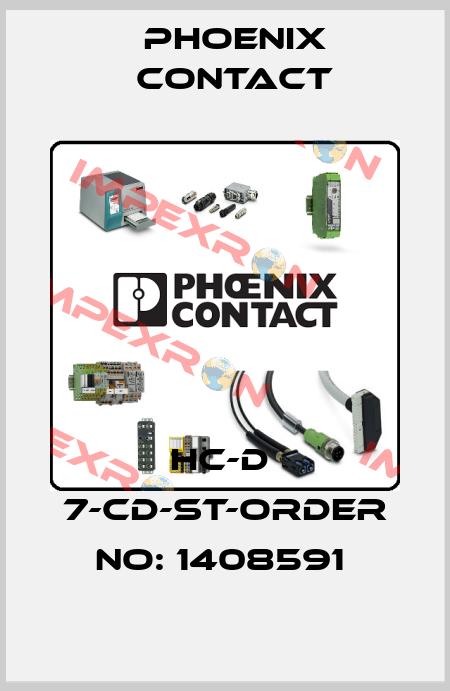 HC-D  7-CD-ST-ORDER NO: 1408591  Phoenix Contact