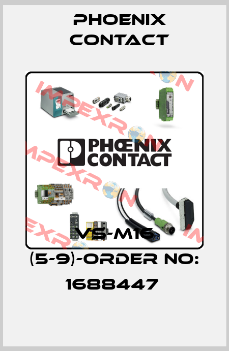 VS-M16 (5-9)-ORDER NO: 1688447  Phoenix Contact