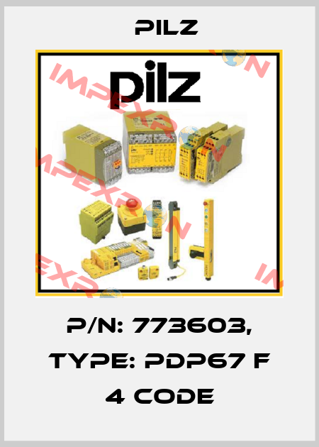 p/n: 773603, Type: PDP67 F 4 code Pilz