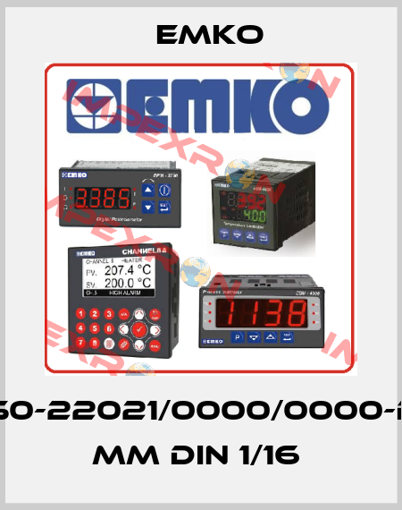 ESM-4450-22021/0000/0000-D:48x48 mm DIN 1/16  EMKO