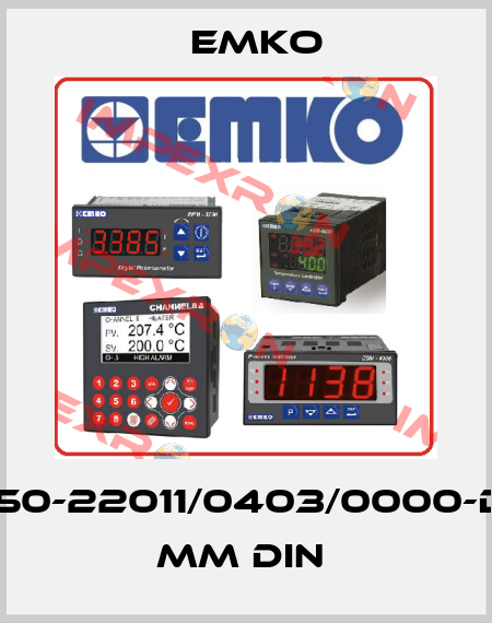 ESM-7750-22011/0403/0000-D:72x72 mm DIN  EMKO
