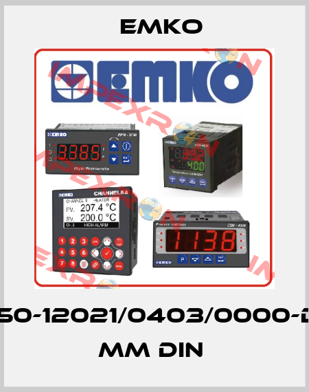 ESM-7750-12021/0403/0000-D:72x72 mm DIN  EMKO