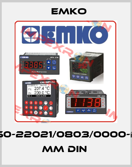 ESM-7750-22021/0803/0000-D:72x72 mm DIN  EMKO
