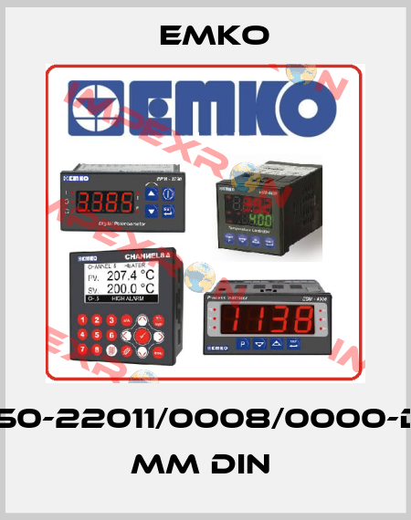 ESM-7750-22011/0008/0000-D:72x72 mm DIN  EMKO