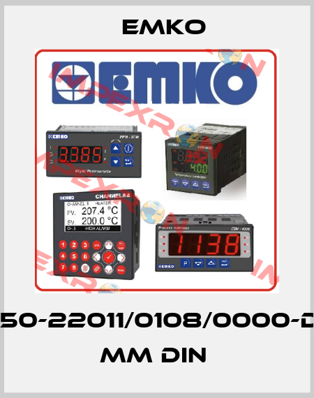 ESM-7750-22011/0108/0000-D:72x72 mm DIN  EMKO