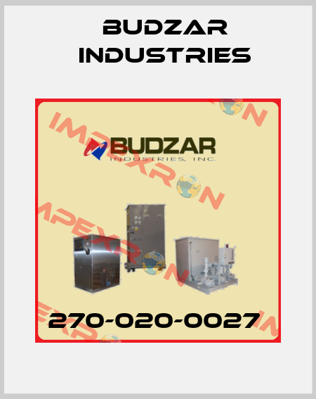 270-020-0027  Budzar industries