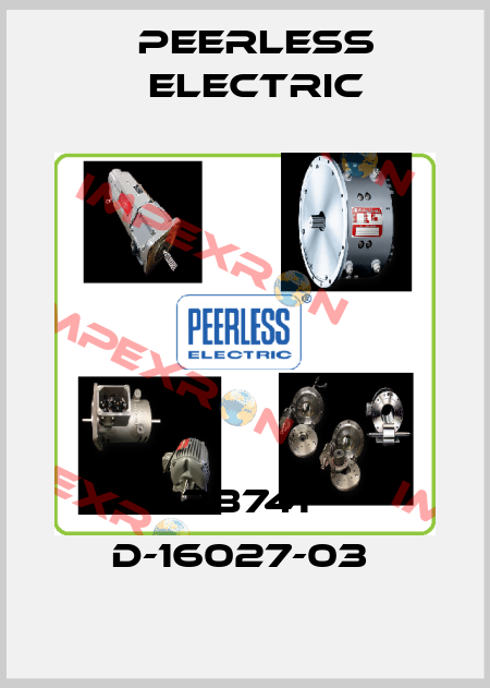 28741 D-16027-03  Peerless Electric
