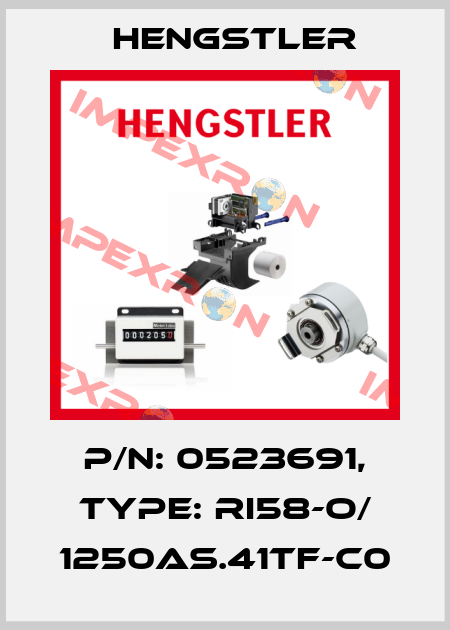 p/n: 0523691, Type: RI58-O/ 1250AS.41TF-C0 Hengstler