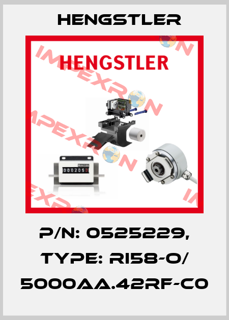 p/n: 0525229, Type: RI58-O/ 5000AA.42RF-C0 Hengstler