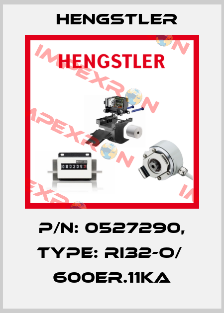p/n: 0527290, Type: RI32-O/  600ER.11KA Hengstler